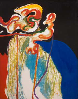 Enclosure End, 1964 (oil on canvas)