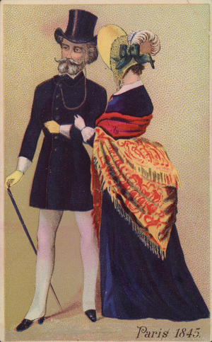 Lady and Gentleman (chromolitho)