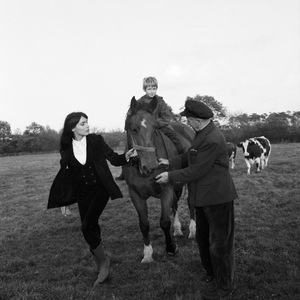 Visiting German stuntman Arnim Dahl and his family, Germany 1960s