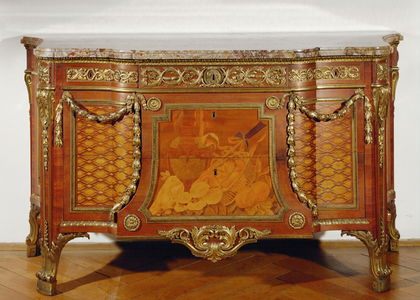 Chest - commode - intarsia, various … (marble)