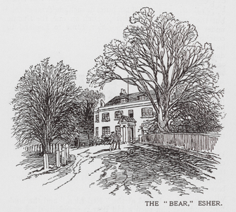 The "Bear," Esher (litho)