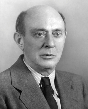 Arnold Schoenberg in the