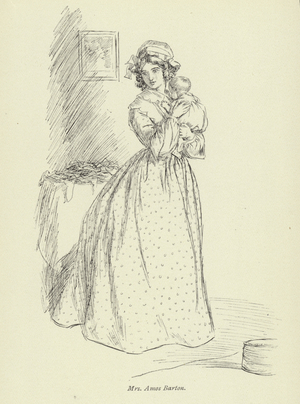 Illustration for Amos Barton by George Eliot (litho)
