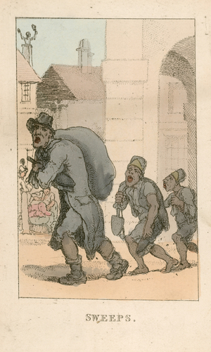 Sweeps (coloured engraving)