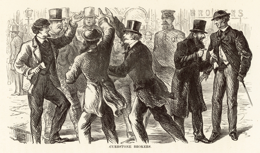 Curbstone Brokers (engraving)
