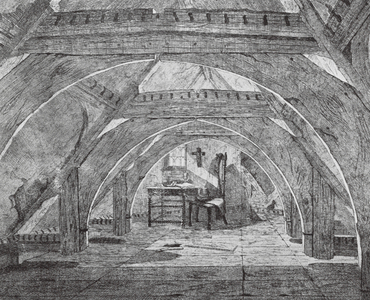 The Ancient House, Ipswich: The Chapel (colour litho)
