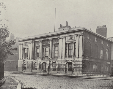 Trinity House (b/w photo)