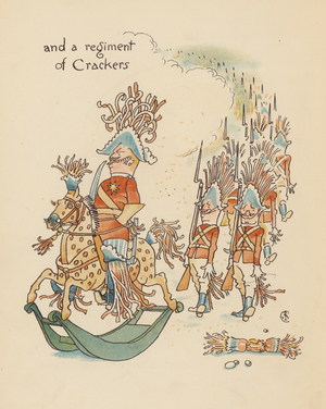 Illustration for Legends for Lionel by Walter Crane (colour litho)