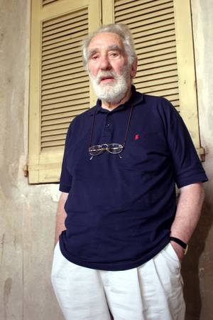 Mario Rigoni Stern at the Literature Festival, Mantova, 2003 (photo)