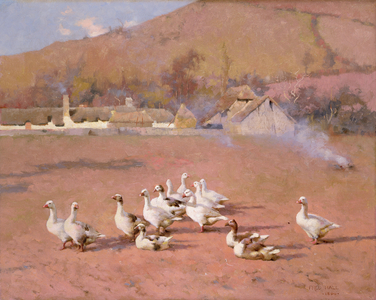 At Porlock, Somerset, 1890 (oil on canvas)