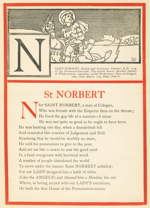 N : SAINT NORBERT