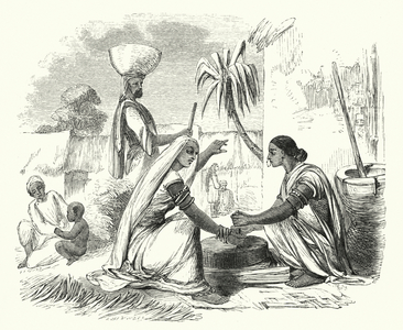 Corn-Grinding (engraving)