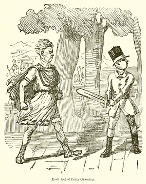 Rash Act of Caius Gracchus (engraving)