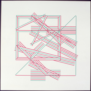 Chance and Order III, 1971 (screen print)