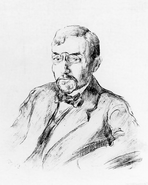 Florent Schmitt portrait Drawing