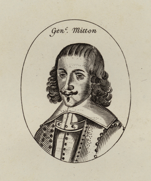 Thomas Mytton, English Parliamentary general of the Civil War (engraving)