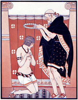 Three Feminine Prizes - Prize for virtue - illustration from la Vie Parisienne, 1929  (print)