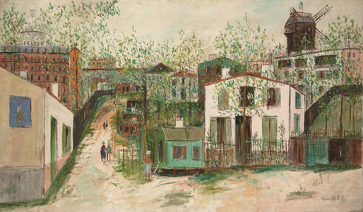 Montmartre maquis, c.1931 (oil on canvas)