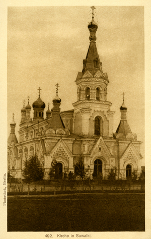 Eastern Front towns under WWI German occupation