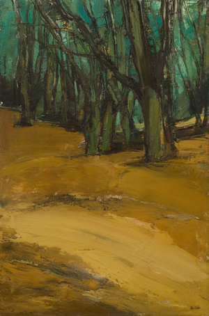 Forest IV, 1959 (oil on canvas)