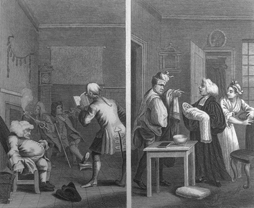 Frontispiece to Tristram Shandy