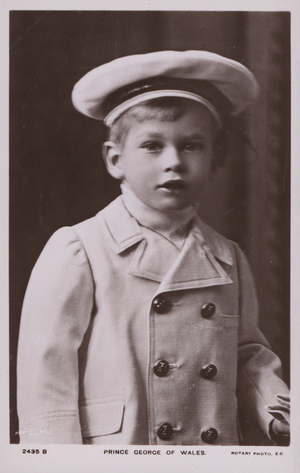 Prince George Of Wales (b/w photo)