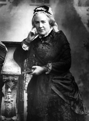 Mrs Gladstone, 1888 (b/w photo)