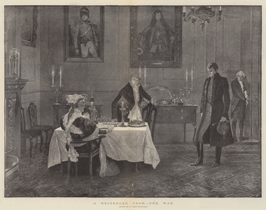 A Messenger from the War (engraving)