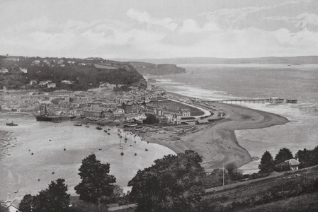 Teignmouth (b/w photo)