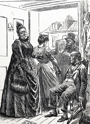 A woman bullying her husband, 1850