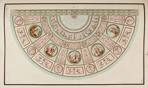 Ceilings, composed in the style of the Antique Grotesque.