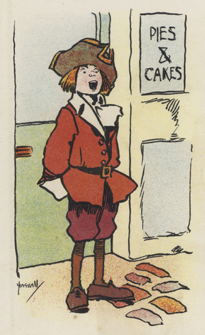 Little Tom Tucker (colour litho)