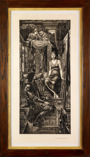 King Cophetua and the Beggar-Maid (photogravure)