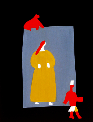 Our Ancestors, 1997 (oil on linen)