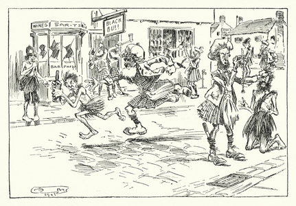 AD 426, The Scottish Invasion (litho)