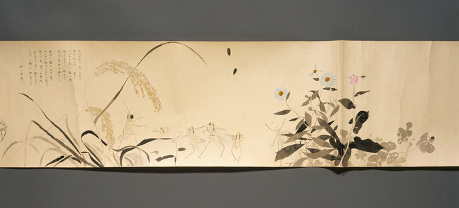 Wildlife Friends (Yasei no Tomo), c.1918 (ink, opaque w/c, lacquer on wove paper)