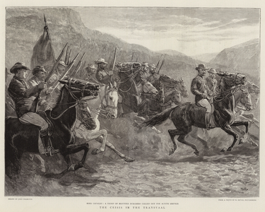 The Crisis in the Transvaal (engraving)