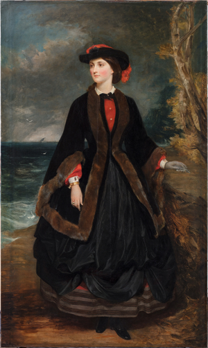 Portrait of Lady Mary Craven (oil on canvas)