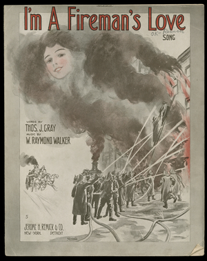 Im a Firemans Love, c.1770-1959 (print)