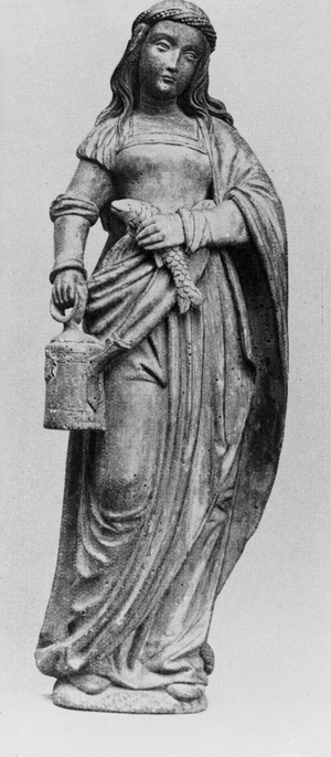 Scene of the life of holy Elizabeth of Hungary