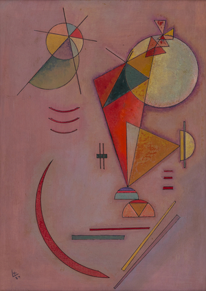Schweigsam (Taciturn), 1929 (oil on board)