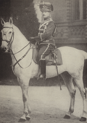 Gustav Krupp  von Bohlen, huband of Berthe Krupp, own of the Krupp industrial empire (b/w photo)