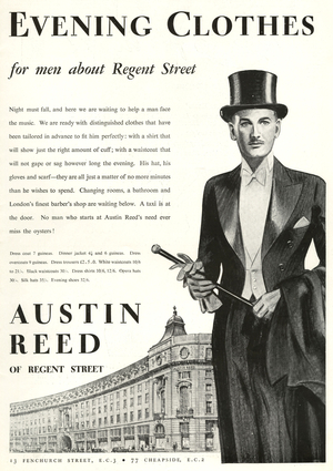 Austin Reed Magazine, advert, UK, 1930s