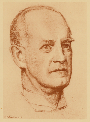 Portrait of John Galsworthy (litho)