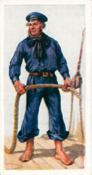 Seaman, 1861 (colour litho)