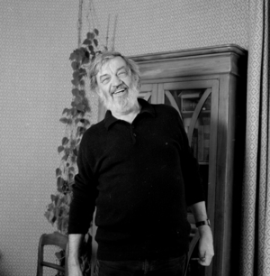 Writer jean-pierre chabrol and Academician Jean Bernard (photo)