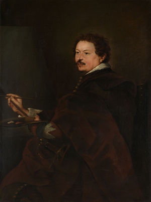 Portrait of Andries van Eertvelt, c.1650-1700 (oil on canvas)