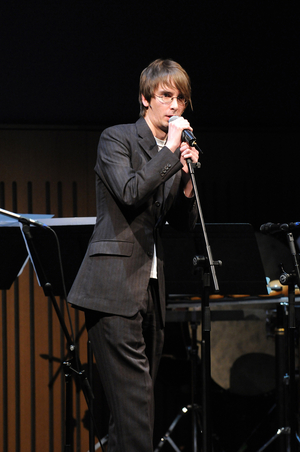 Nathan Penlington hosting Poetry Platform