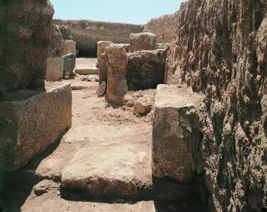 Corridor of administrative buildings in Ebla