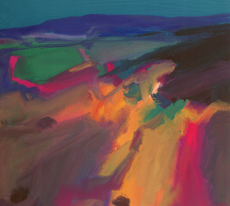 Landscape III, 1999 (gouache)